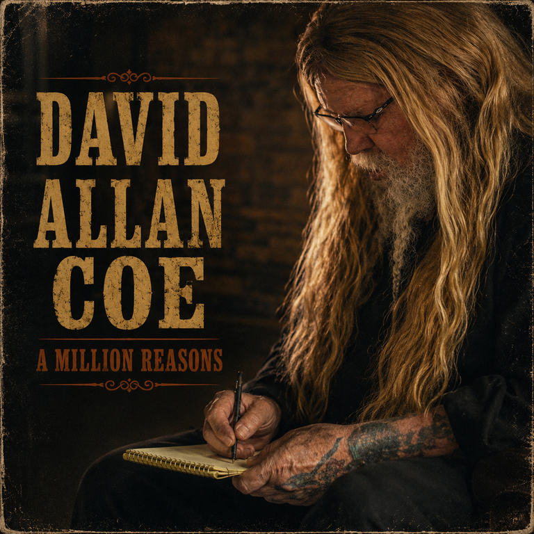David Allan Coe’s Final Studio Album, ‘A Million Reasons,’ Set for Oct. 16 Release